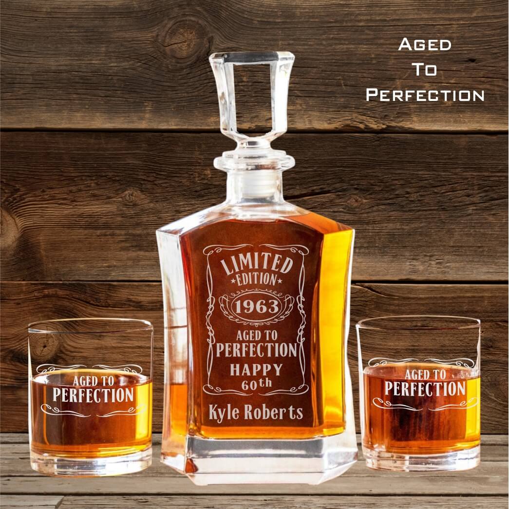 Classic Decanter Set -- Choose Your Design