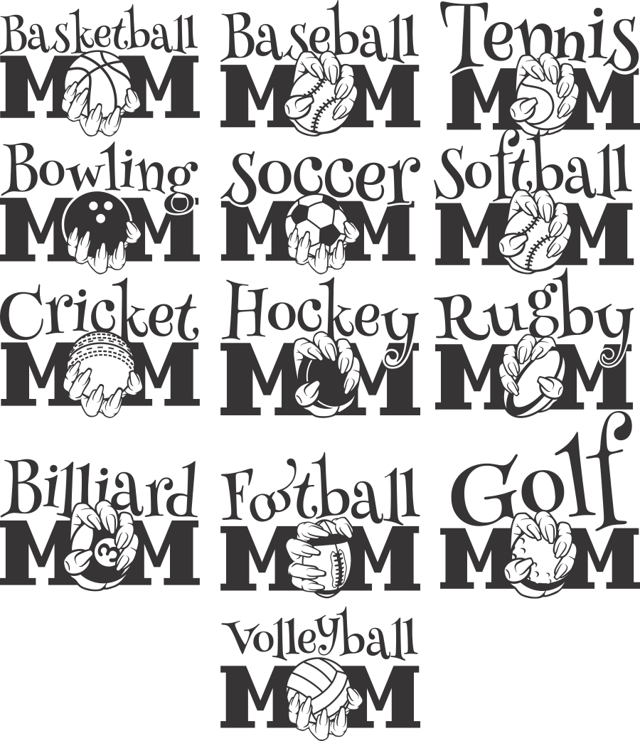 SPORTS MOM DESIGNS Tumblers or Water Bottle