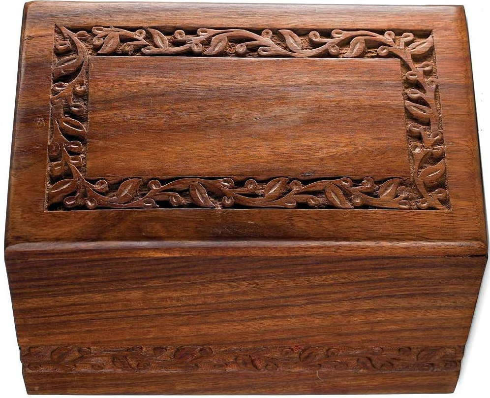 Decorative Rosewood Urn