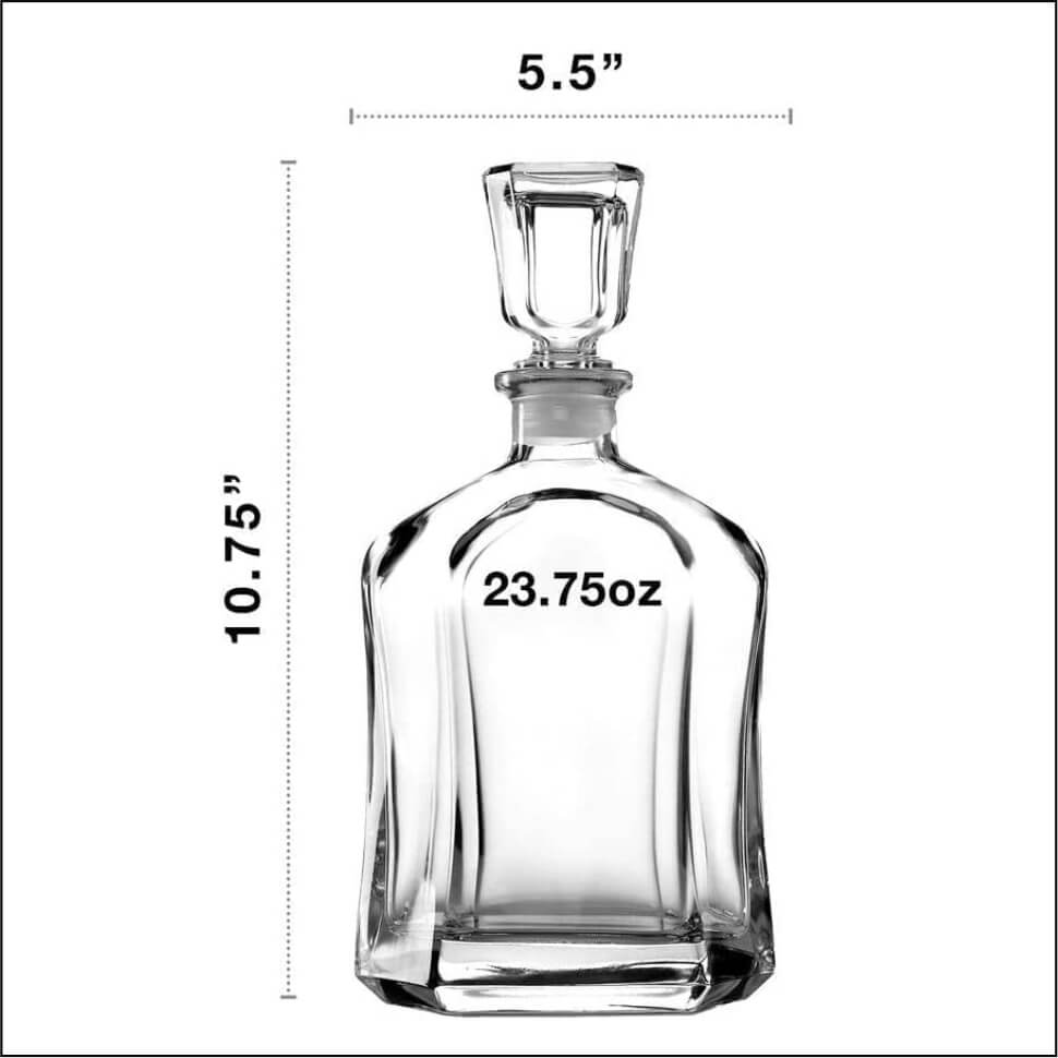 Classic Decanter Set -- Choose Your Design