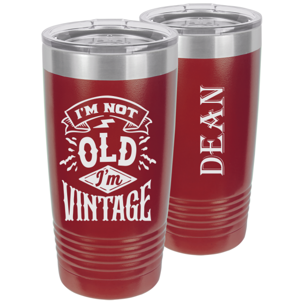 AGING HUMOR DESIGNS Tumblers or Water Bottle
