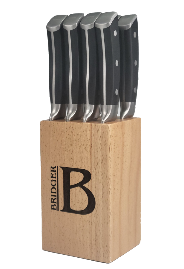 8 Piece Steak Knife Block Set -Choose your design