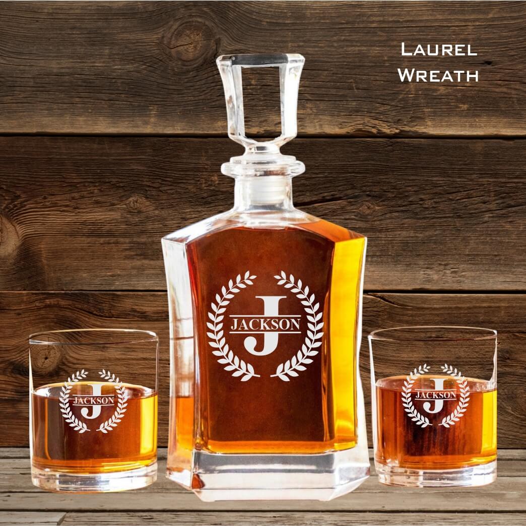 Classic Decanter Set -- Choose Your Design
