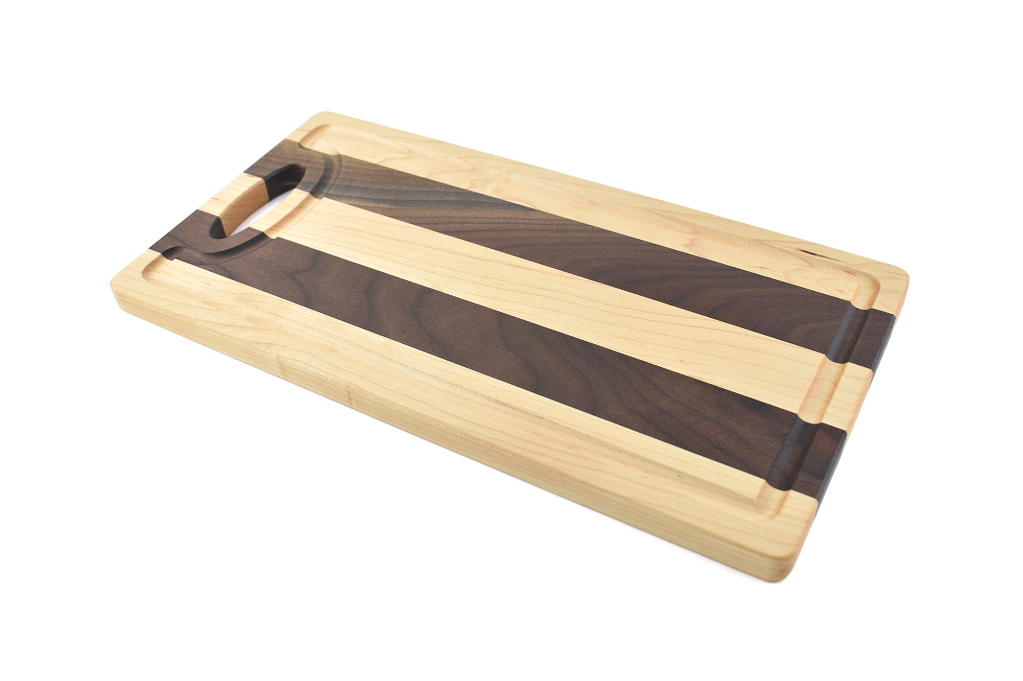 Multi-wood cutting/charcuterie board
