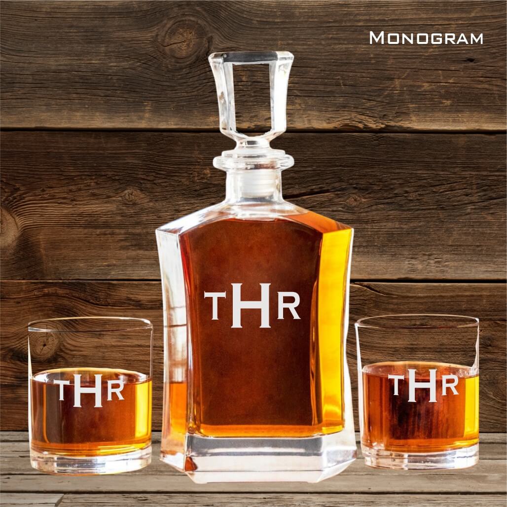 Classic Decanter Set -- Choose Your Design