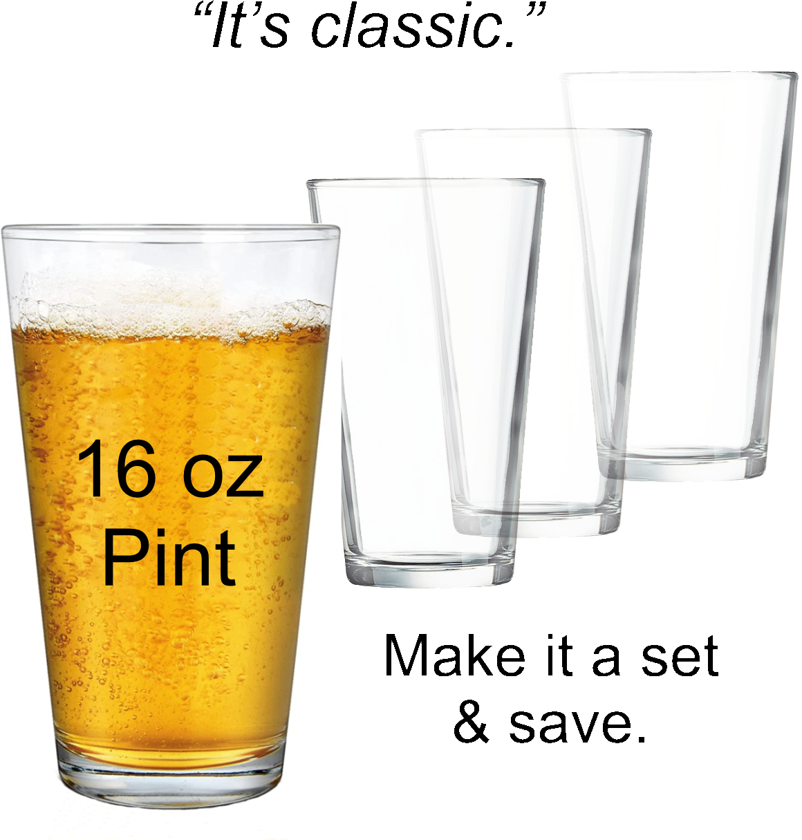 Design Your Own Beer Mug, Pint, or Beer Can Glass