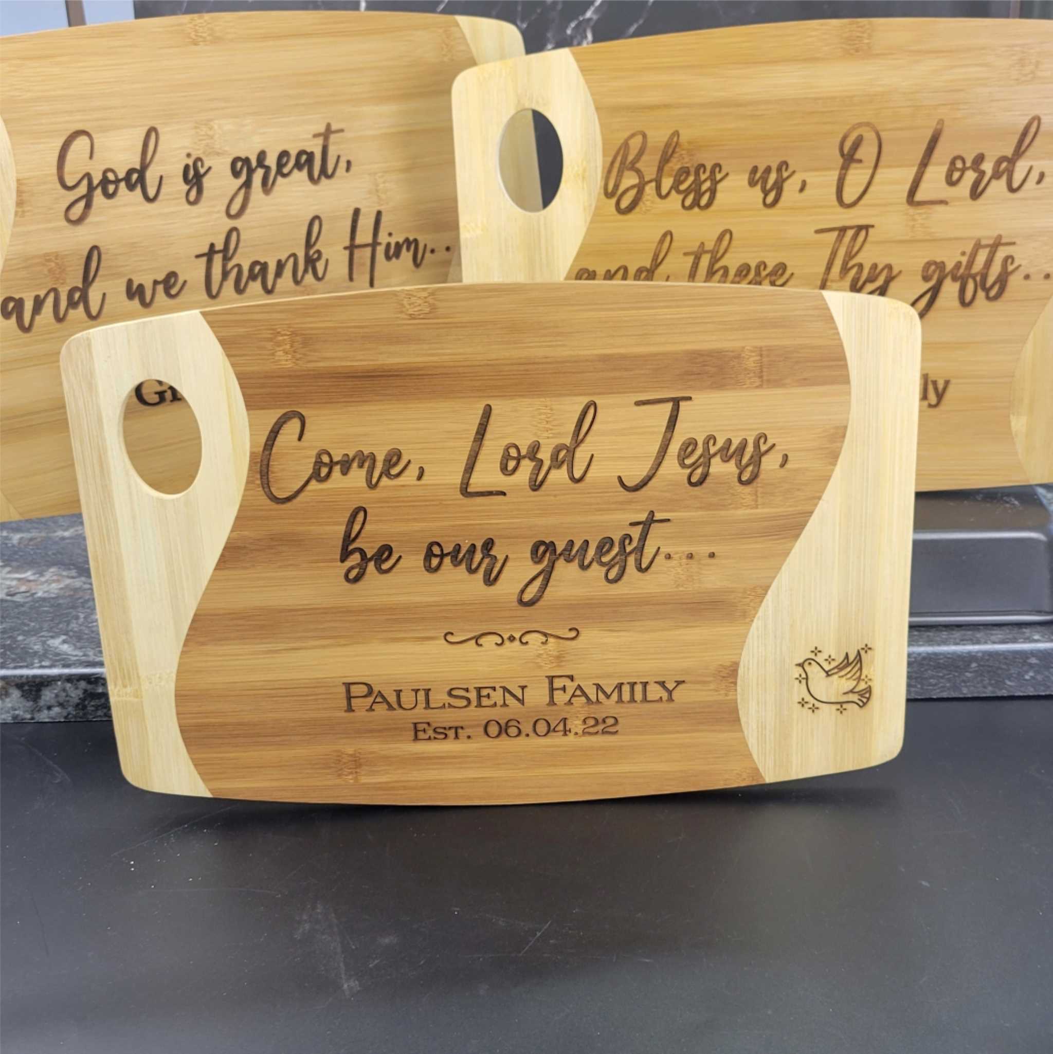 Prayfully Prepared Cutting Board