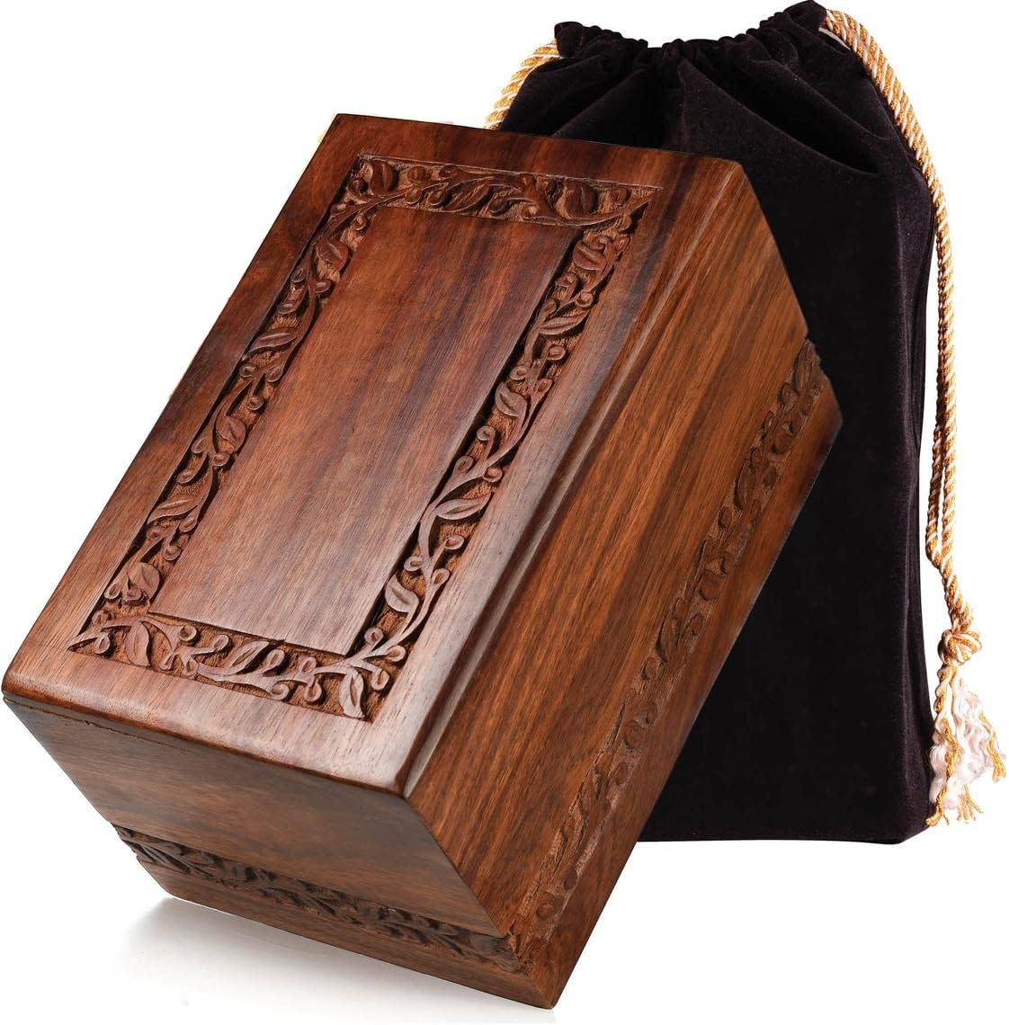 Decorative Rosewood Urn