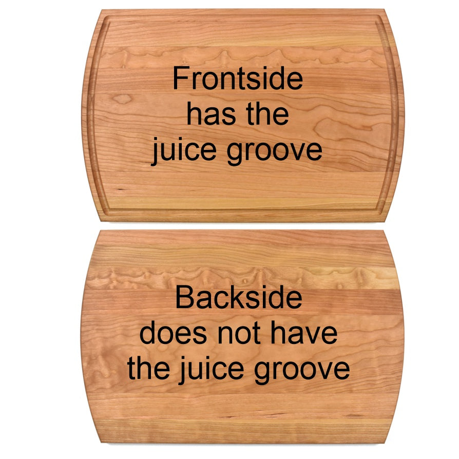Arch Sided Cutting Board-Choose your wood and design
