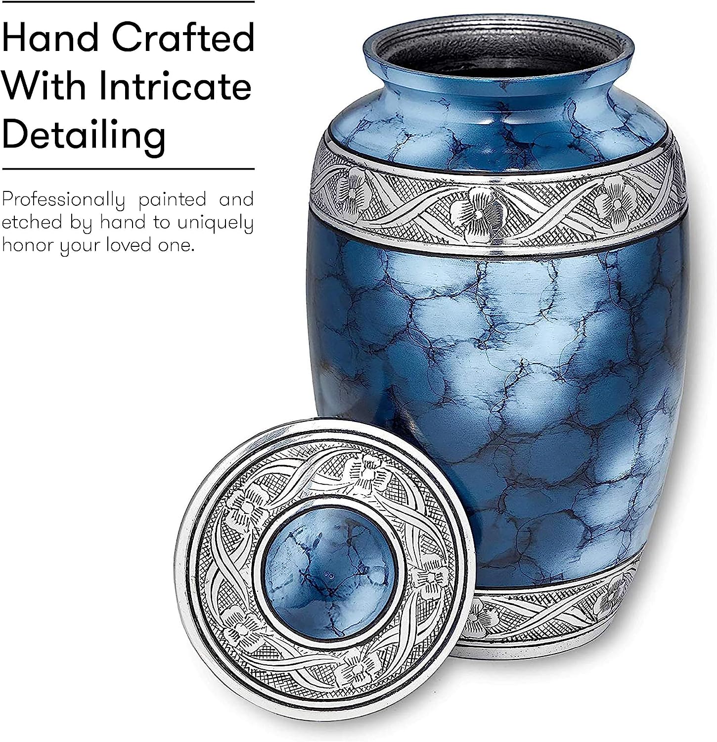 Serenity Blue Urn