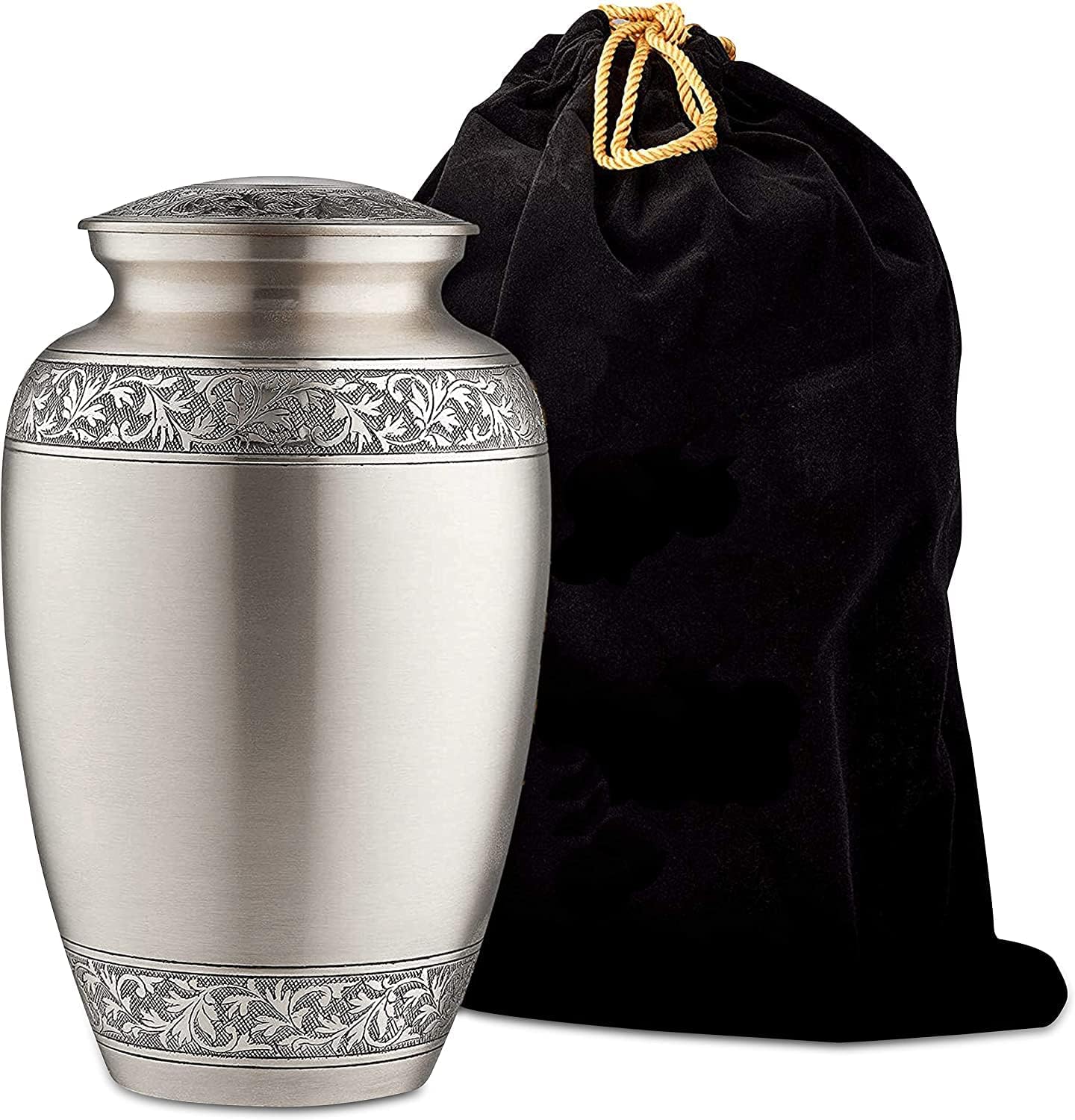 Elegant Silver Urn