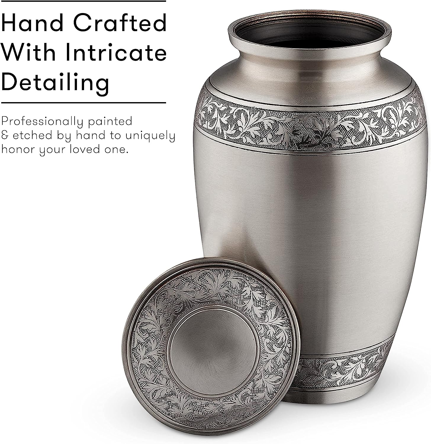 Elegant Silver Urn