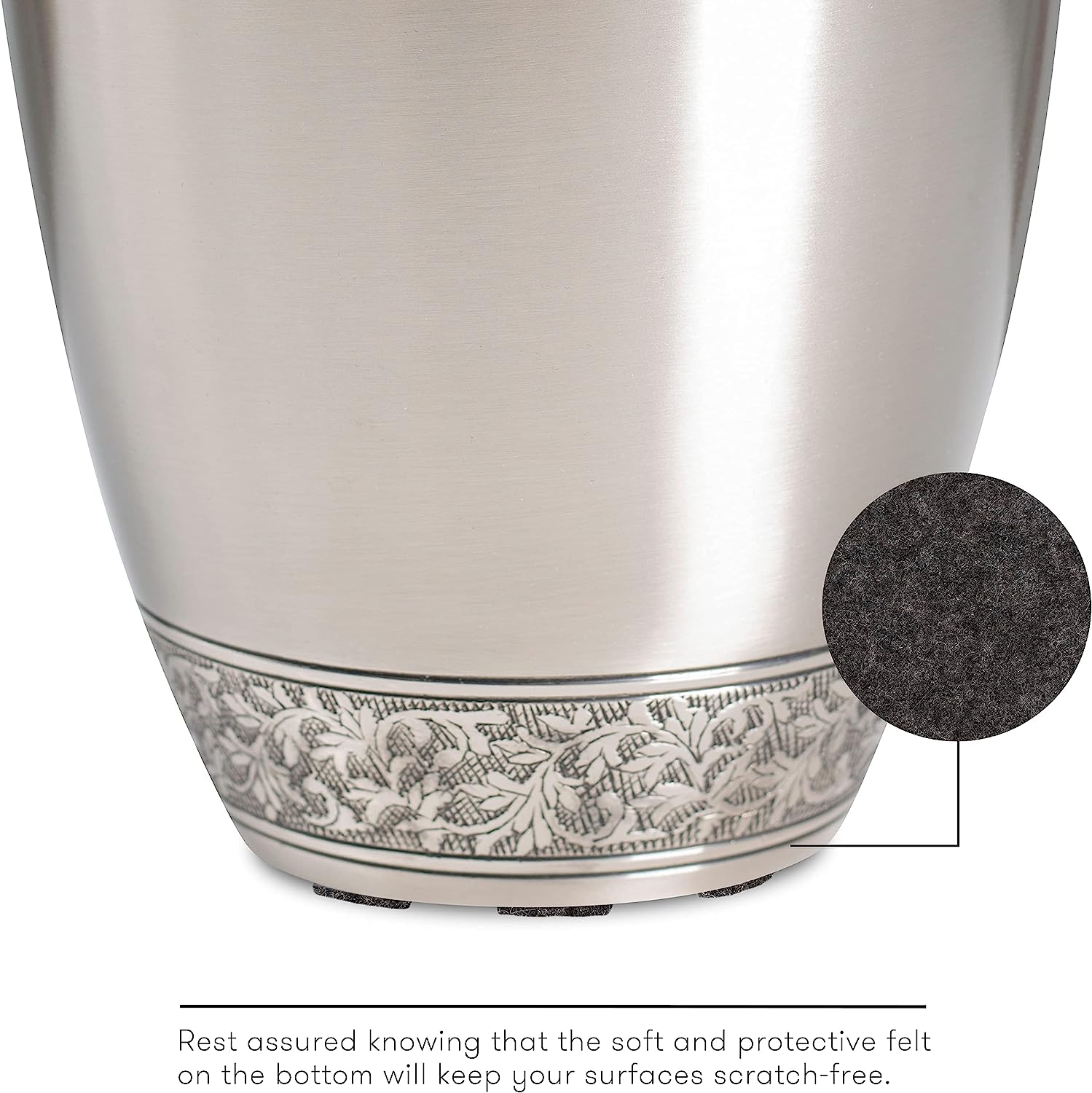 Elegant Silver Urn