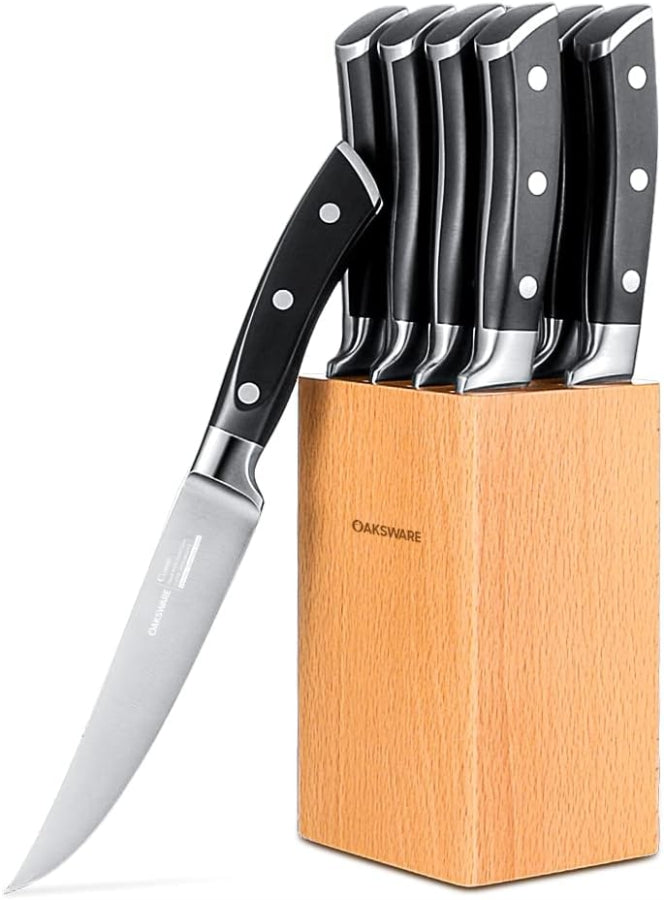 8 Piece Steak Knife Block Set -Choose your design