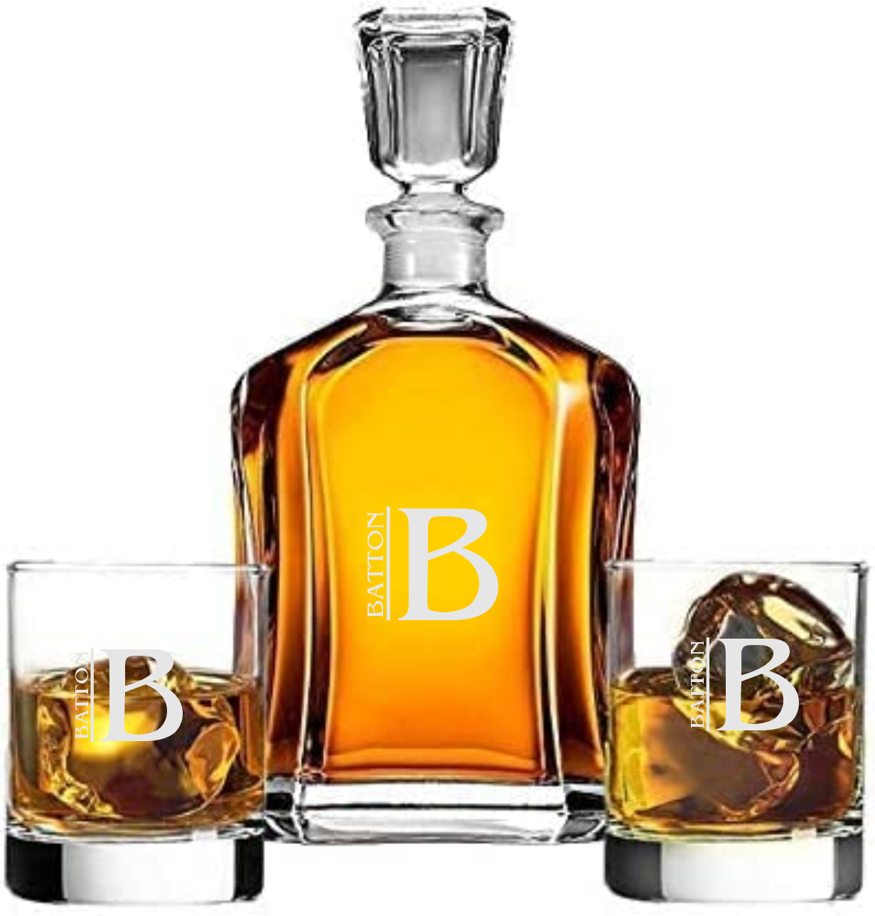 Classic Decanter Set -- Choose Your Design
