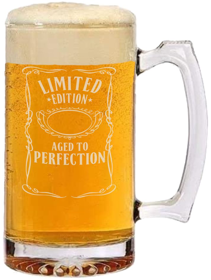 Beer Lovers: Aged to Perfection - 26oz Mug or 16oz Pint