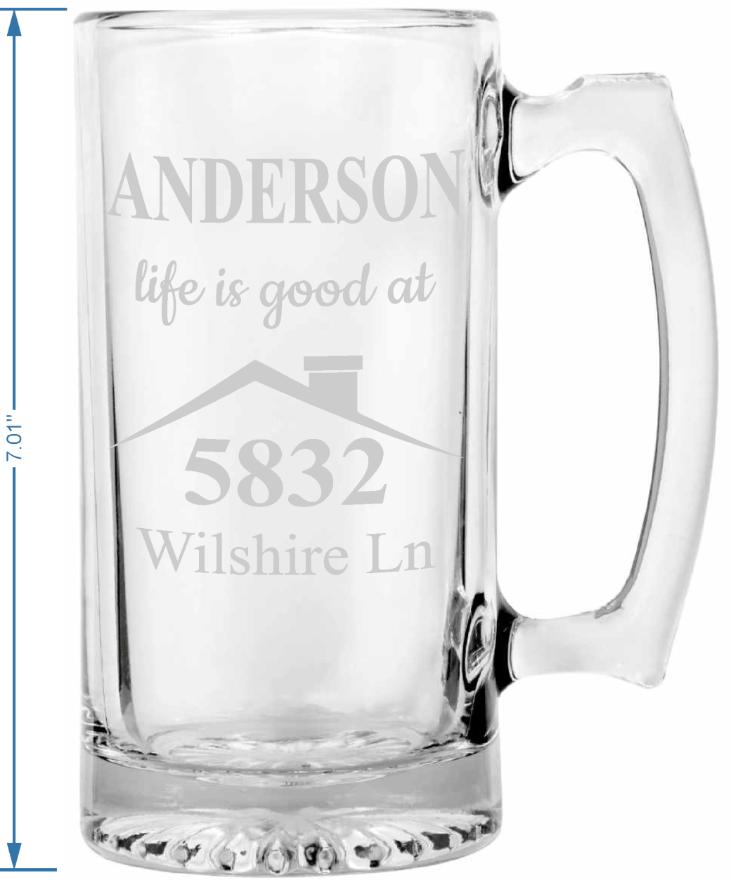 Beer Lovers: Life is good - 26oz Mug or 16oz Pint
