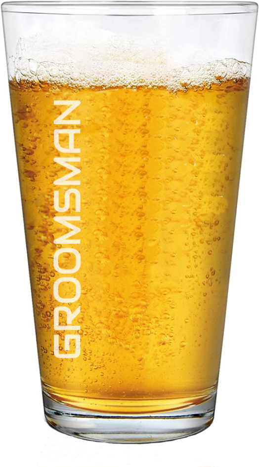 Beer Lovers: Groomsman - 26oz Mug or 16oz Pint