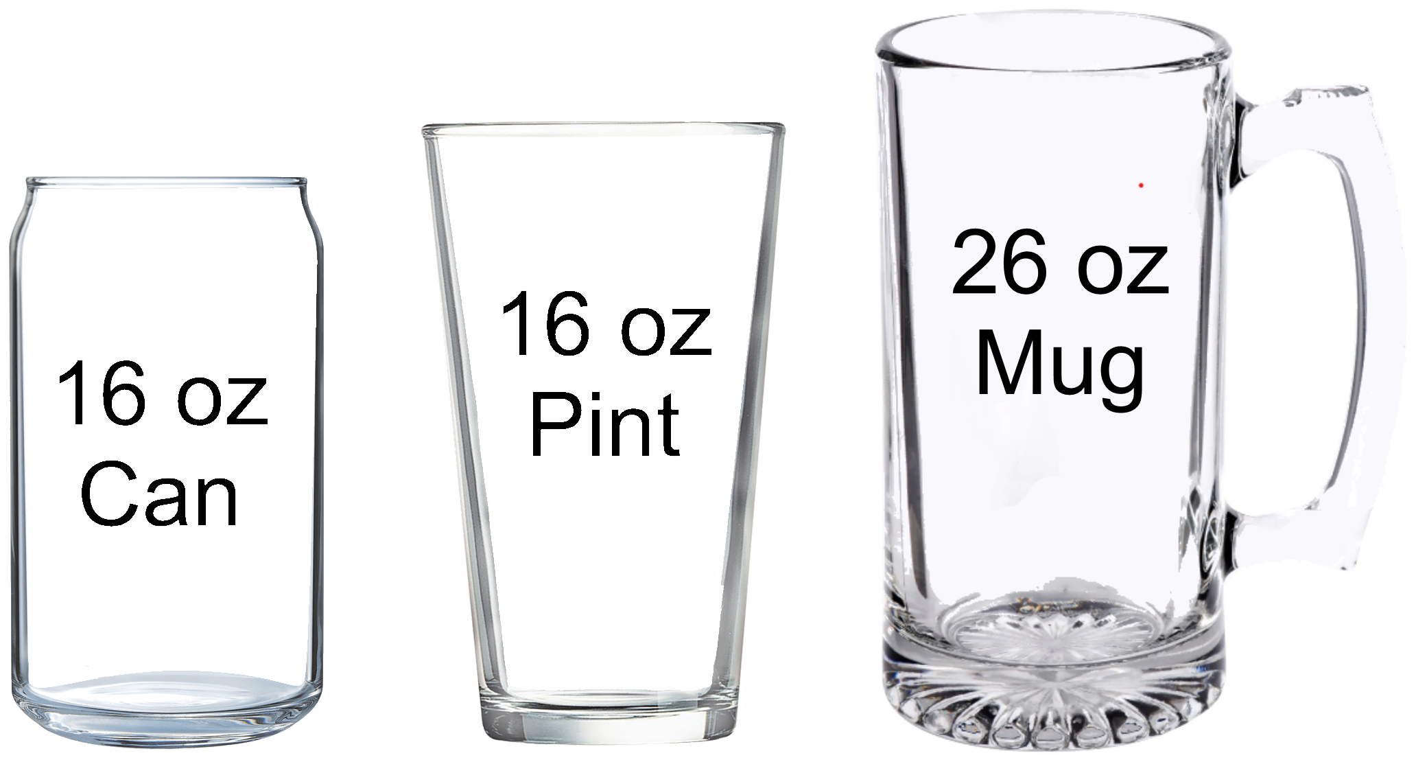 Design Your Own Beer Mug, Pint, or Beer Can Glass