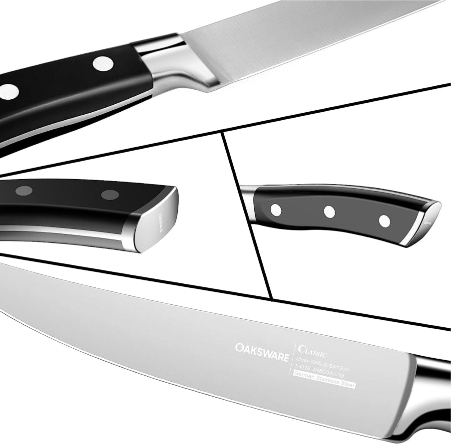 8 Piece Steak Knife Block Set -Choose your design