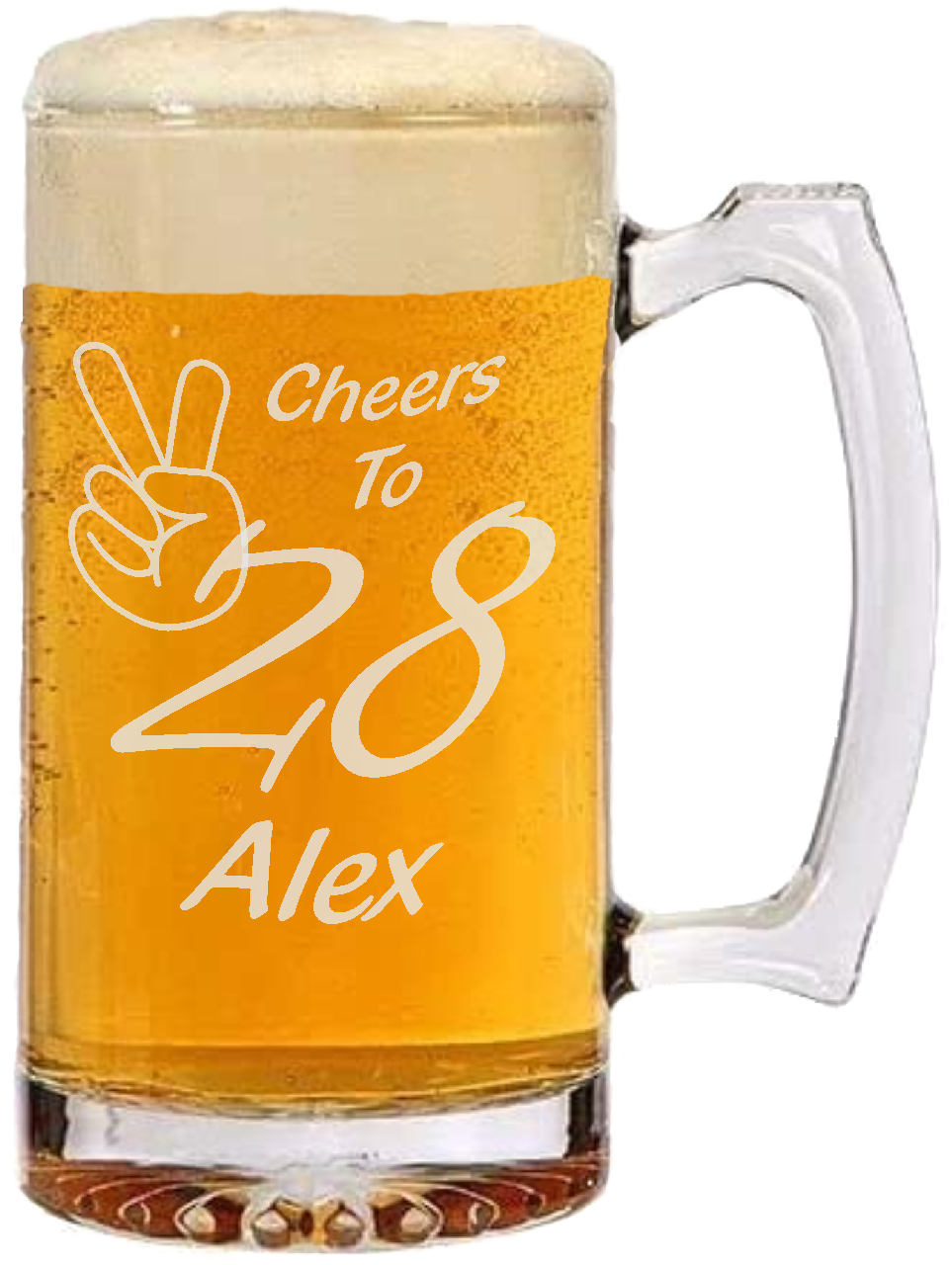 Beer Lover: Happy Birthday - 26oz Mug or 16oz Pint