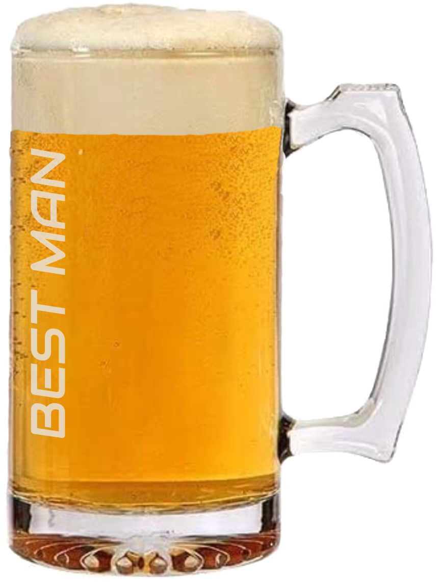 Beer Lovers: Best Man - 26oz Mug or 16oz Pint